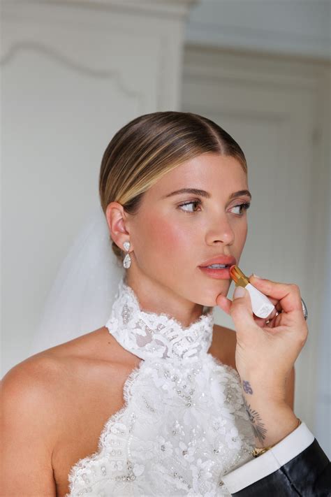 sofia richie chanel wedding lipstick|Sofia Richie dresses.